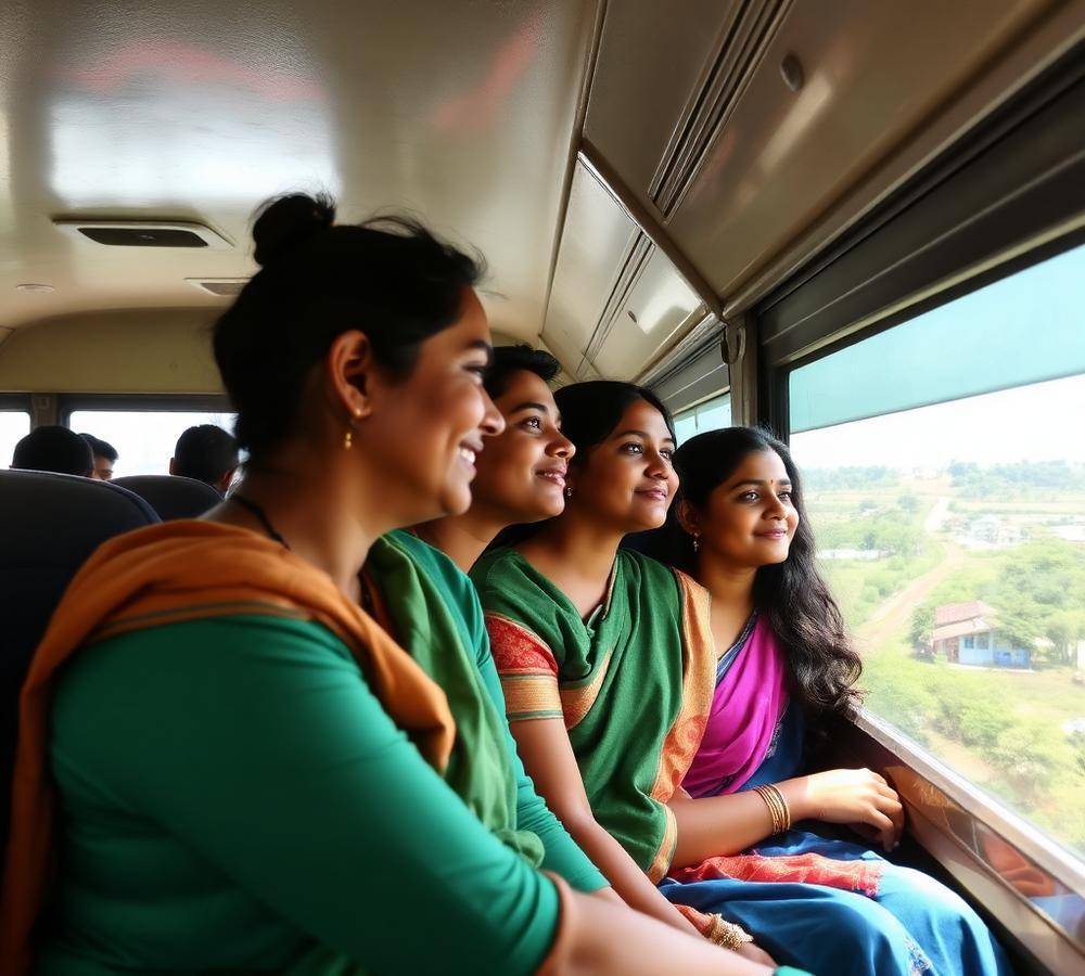 Teachers on a school trip